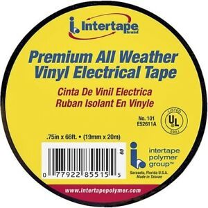 Supco85835Medium Grade Vinyl Electricaltape,3/4&#034; x 66&#039;,3.00&#034;Length,0.75&#034;Width