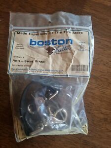 Boston Leather 5425-1 Anti-Sway Strap for Radio Strap, Heavy Duty Leather,Black