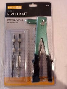 FASTEN PRO 3 IN 1 RIVETER KIT 94100 HEAVY DUTY NEW SEALED PACKAGE