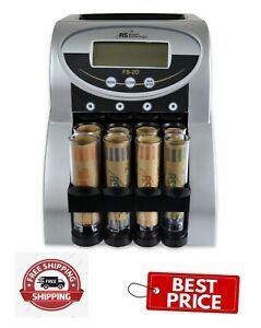 Commercial Coin Counter Sorter Machine Fast Sorting Digital LCD Money Change New