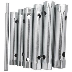 1X(6Mm - 17Mm Tubular Socket Wrench Set Plug Tube Hollow Socket Wrench Filter