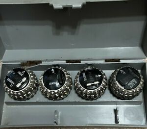4 IBM Selectric Typewriter FONT BALL Courier, Orator, Advocate, Prestige Elite