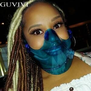 Top Unique Comfortable Plastic Face Mask Protective Women Men Safety Waterproof
