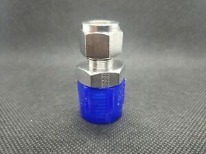 Parker A-lok New 316 Male Connector 3/8 in x 1/2 MNPT Similar SS-600-1-8