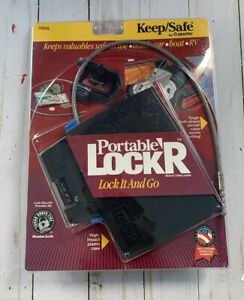Portable Lock&#039;r Cable Locker Lock It and Go Sentry New
