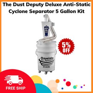 The Dust Deputy Deluxe Anti-Static Cyclone Separator 5 Gallon Kit
