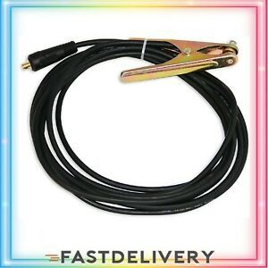 Lotos Technology GC01 19&#039; Ground Cable 10-25 Ground Clamp for Plasma Cutter L...