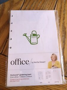 Office By Martha Stewart Discbound Gardening Insert