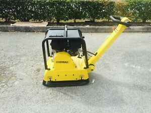 Cormac hydraulic reversible plate compactor C170R, gasoline 9Hp, weight: 375 Lb