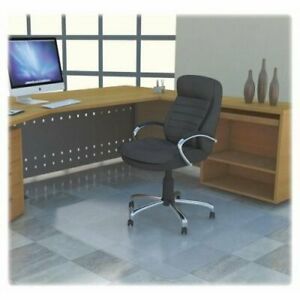 Lorell Hardfloor Chairmat, PC, Non-Stud, 46&#034;x60&#034;, Clear (LLR69708)