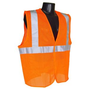 Class 2 2X-Large Orange Mesh Safety Vest