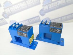 (2)-NK TECHNOLOGIES -AC CURRENT TRANSDUCER AT1-420-24L-SP, 10/20/50 Amps -1N &amp;1U