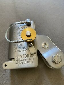 GEMTOR VW655 Cable Grab, SS for 5/16-3/8 Lifeline Made in USA New