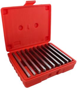 Abn Machinist Thin Parallel Bars 20-Piece Tool Set 1/8In X 6In – Straightedge