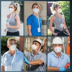 BROAD AirPro Mask Rechargeable Air Purifying Respirator + 2 prepunched masks