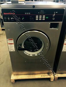 Speed Queen SCN030JC2 Washer, 30Lb, Coin, 220V, 1Ph, Reconditioned