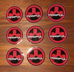 (9x) Magpul Sticker Lot - 3.5&#034; - New