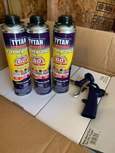 Tytan Professional Foam Bond 60 Second Adhesive 12 Cans No Application Gun