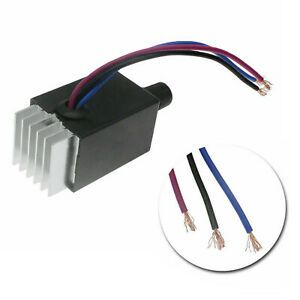 10A Car Motor Speed Controller Switch 12V/24V Heater Control Defroster