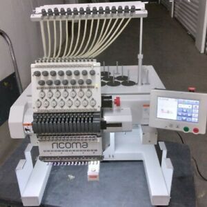 RICOMA Embroidery Machine MT-1501 / 15 Needle / Year 2018 / LIKEENEWW.