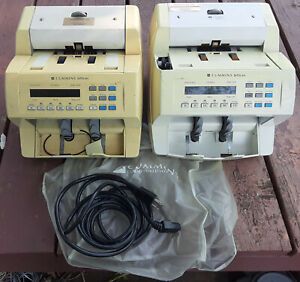 QTY: 2 CUMMINS 4062 Jetscan CUMMINS-ALLISON CURRENCY SCANNER/COUNTER -NEEDS WORK