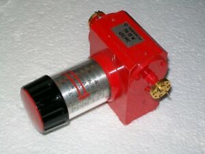 THOMSON TH 13 W WR10 75-110 microwave millimeter rotary vane attenuator W band