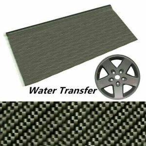 100X50cm Black Carbon Fiber Water Transfer Dipping Hydrographics Hydro Film