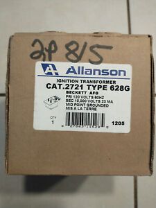 Allison Beckett AFG Ignition Transformer 2721 Type 628G 120v Secondary 10 000v