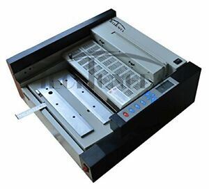A3 Book Binding Machine Glue Binder Automatic 110V Liquid Crystal Display