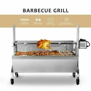 Large Hog Roast Spit BBQ Pig Roaster Machine Catering Rotisserie Roasting Motor