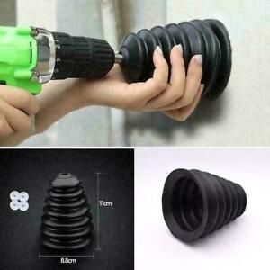 Electric Rubber Hammer Drill Dust Cover Black S1M1 J0U8 F7B0