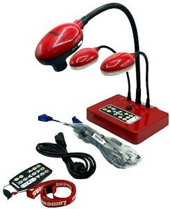 Lumens DC211 Ladibug Document Camera/Visual Presenter - w/ CABLES + REMOTE!