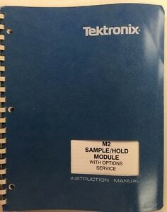 Tektronix  M2 Sample/Hold Module w/Options Instruction Manual P/N 070-1512-00
