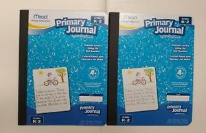 (2) Nature Story Writing Write and Draw Journals, Mead Primary K-2 Journal NEW