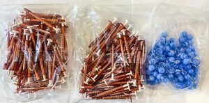 BAXA ExactaMed Amber Oral Medicine Syringe Dispenser 0.5cc / 0.5mL -Lot of 100