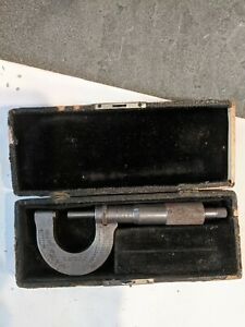 The L S Starrett Co. Micrometer 0 To 1in