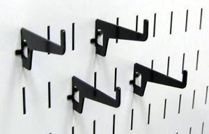 Wall Control Pegboard 2-7/8in Long Reach Slotted Hook Pack - Slotted Metal Pegbo