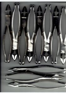 Lot Of 11 #32 Upper Forceps
