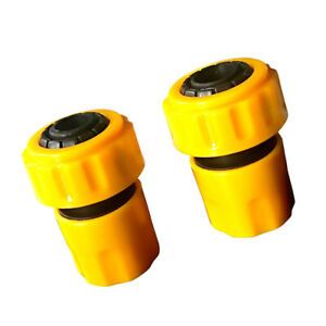 2pcs Universal Garden Car Spray Hose Pipe Tap Connector Adaptor Fitting 16mm