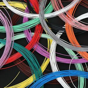Sranded F46 PTFE FEP Silver Plated Copper Cable Wire Seven Corlors 30/28 AWG