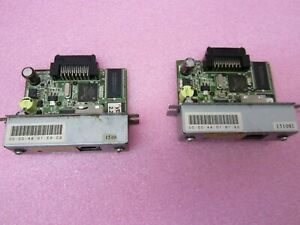 QTY-2 EPSON M155B UB-E02 IA 07 10/100 ETHERNET INTERFACE CARD TM PRINTERS T9-E1