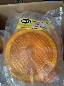 Dietz Yellow Safety Barrier Lens. 4055A New Sealed.