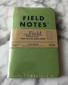 Field Notes Field Museum edition