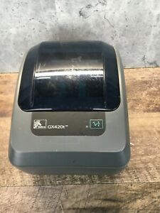 ZEBRA GX420t Thermal Barcode Label Printer GX42-102410-000 UNIT ONLY *Untested*