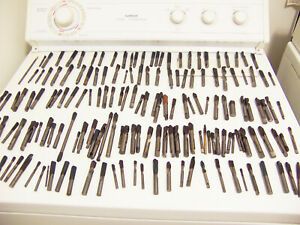 Scrap Carbide Drills.....18 Pounds of Resharpened &amp; Dull Solid Carbide Drills