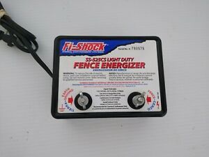 Fi-Shock SS-525CS 10 Acre Super 525 Fence Charger Electric Energizer Livestock