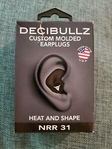 Decibullz Custom Molded Earplugs Heat &amp; Shape NRR 31
