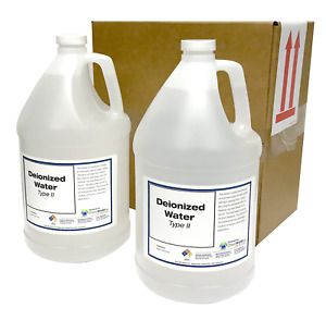 ChemWorld Type II Deionized Water - 2x1 Gallons