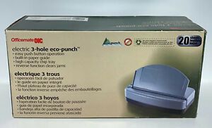 Officemate Eco-Punch Electric 3 Hole Punch 20 Sheet 90136