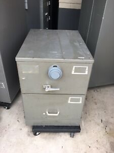 Mosler 2 drawer file safe with digital combo X-09 lock